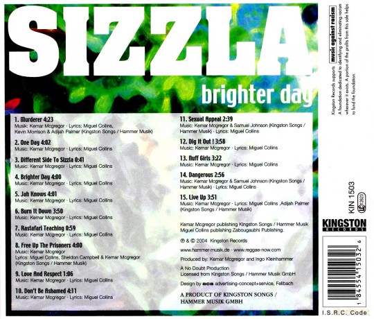 Sizzla: Brighter Day [CD]
