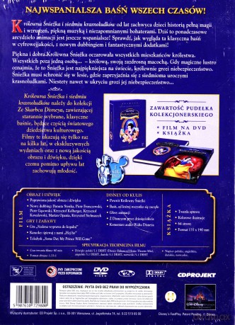 Królewna Śnieżka i Siedmiu Krasnoludków (Disney) [BOX] [2DVD]+[KSIĄŻKA]