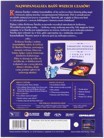 Królewna Śnieżka i Siedmiu Krasnoludków (Disney) [BOX] [2DVD]+[KSIĄŻKA]