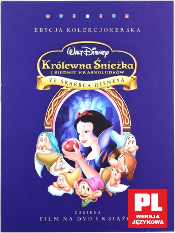 Królewna Śnieżka i Siedmiu Krasnoludków (Disney) [BOX] [2DVD]+[KSIĄŻKA]