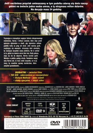 The Box. Pułapka [DVD]