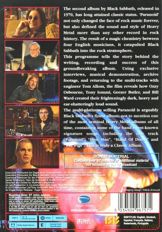 Black Sabbath: Paranoid [DVD]