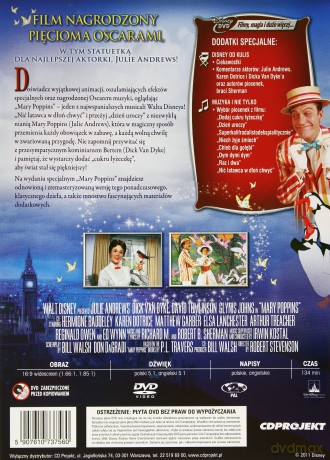Mary Poppins (Disney) [DVD]
