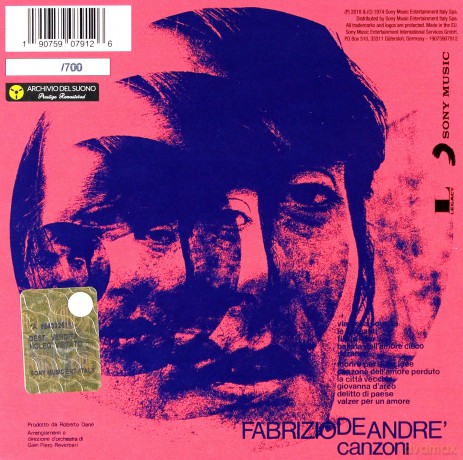 Fabrizio De Andre: Canzoni - Vinyl Replica Limited Edition [CD]