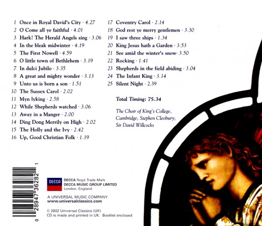 The Choir of King's College Cambridge: Carols From King's [CD]