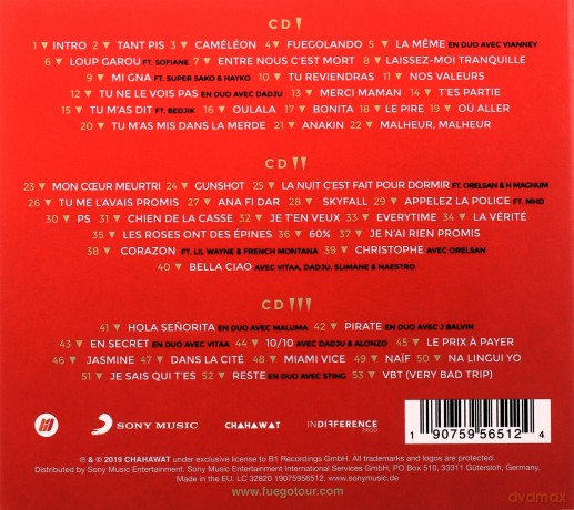 Maitre Gims: Ceinture Noire (Transcendance) [3CD]