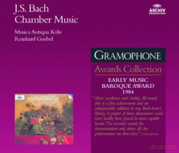Johann Sebastian Bach: Chamber Music - Musica Antiqua Koln - Reinhard Goebel [5CD]