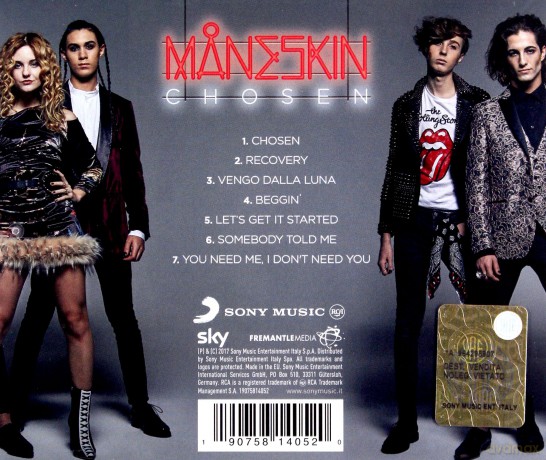 Maneskin: Chosen [CD]