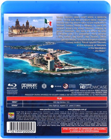 Discovery Atlas: Odkryte Tajemnice - Meksyk [Blu-Ray]