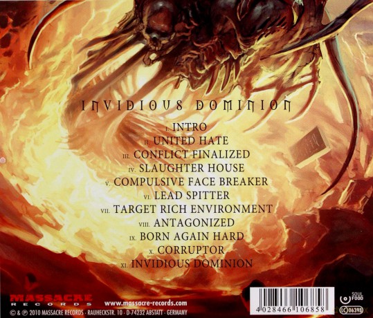 Malevolent Creation: Invidious Dominion [CD]