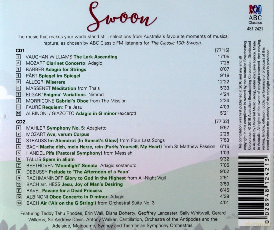 Classic 100 - Swoon: Top 10 A [2CD]
