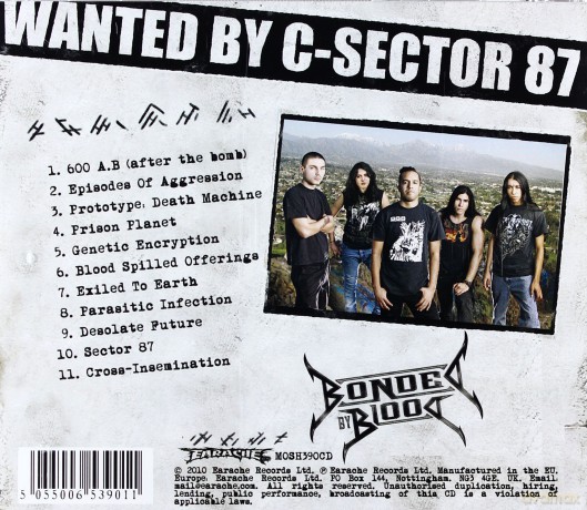 Bonded By Blood: Exiled to Earth [CD]