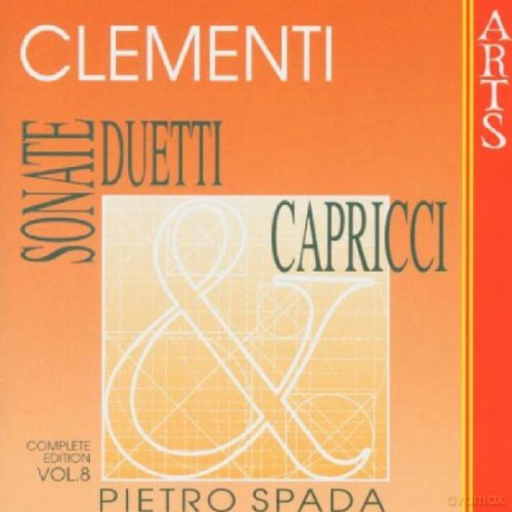 M. Clementi: Clementi: Sonatas, Duets and Capriccios, vol.8 [CD]