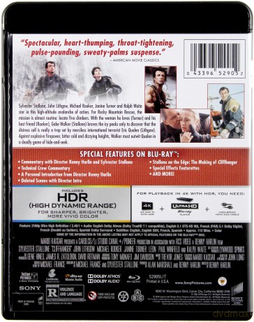 Cliffhanger (Na krawędzi) [Blu-Ray 4K]+[Blu-Ray]