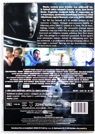 Księżyc (Moon) [DVD]