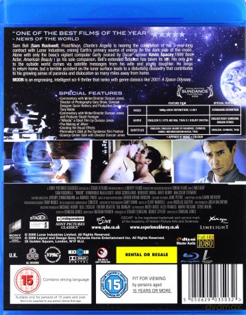 Moon (Księżyc) [Blu-Ray]