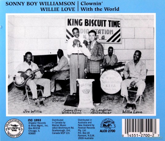 Sonny Boy Williamson: Clownin' With The World [CD]