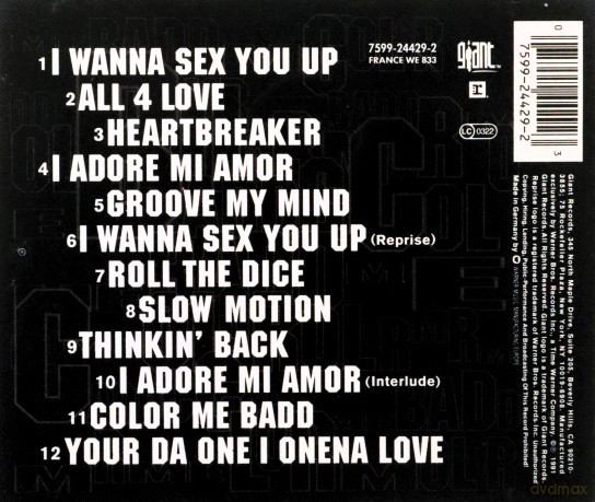 Color Me Badd: Cmb [CD]