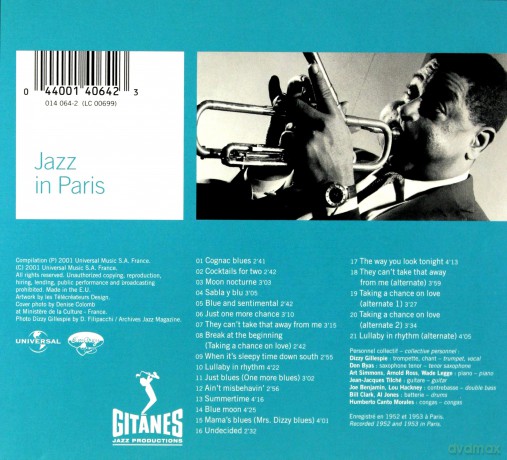 Dizzy Gillespie: Cognac Blues [CD]