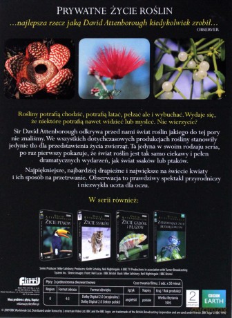 David Attenborough Przedstawia: Prywatne życie roślin (digipack) [DVD]