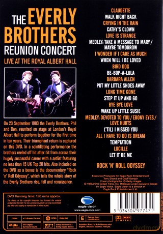 The Everly Brothers: Reunion Concert - Live At The Albertl Hall [DVD]