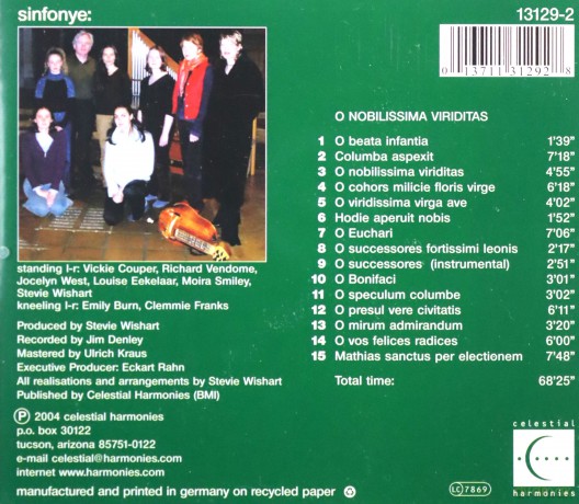 Sinfonye: Complete Hildegard Von Bingen vol.3 [CD]