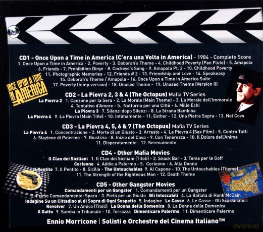 Ennio Morricone: Complete Mafia Gangster Movies - Ennio Morricone [5CD]
