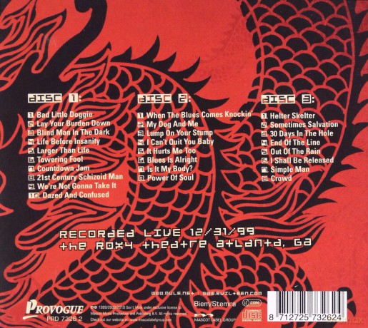 Gov't Mule: Mulennium (digipack) [3CD]