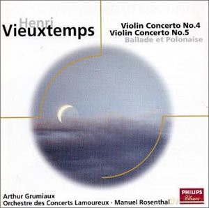 Henri Vieuxtemps: Conc. X Vl. 4 E 5 [CD]