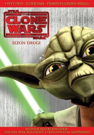 Gwiezdne Wojny: Wojny Klonów sezon 2 (Star Wars) [5DVD]