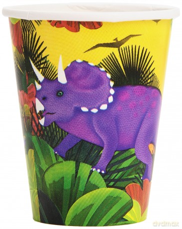Coppe Dinosauro Partito Di Carta