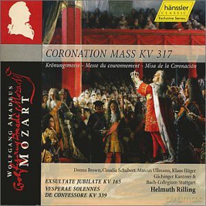 Wolfgang Amadeus Mozart: Coronation Mass Kv 317 [CD]
