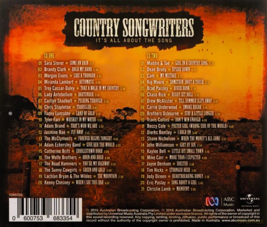 Country Songwriters [CD]