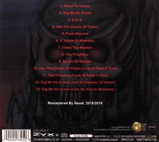 Manilla Road: Courths Of Chaos [CD]