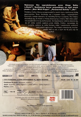 Ostatni egzorcyzm [DVD]