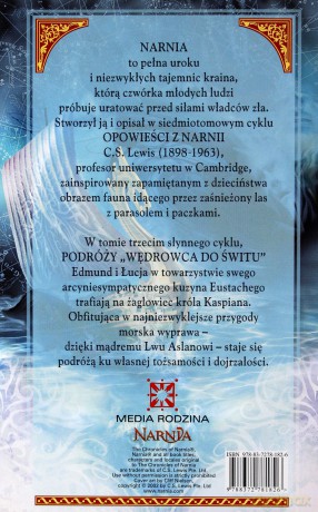Opowieści z Narnii: Podróż Wędrowca Do Świtu  - C.S. Lewis [książka]