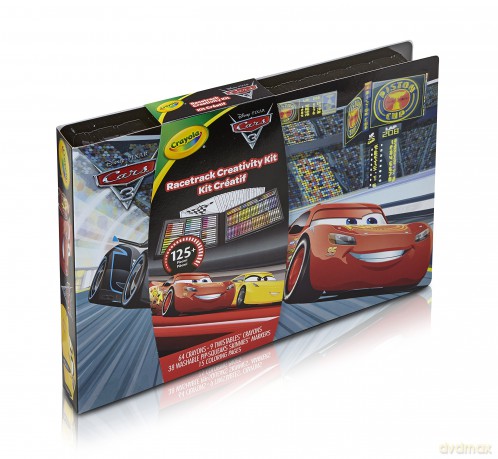 Crayola 04-0290 - Valigetta Dell'Artista Disney Cars 3