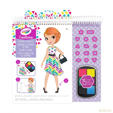 Crayola 04-0567 - Creations - Crea La Moda Con Gli Stampini (Gen)
