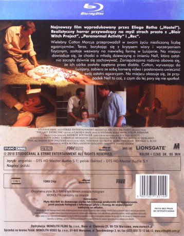 Ostatni egzorcyzm [Blu-Ray]