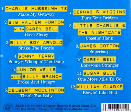 Crucial Harmonica Blues [CD]