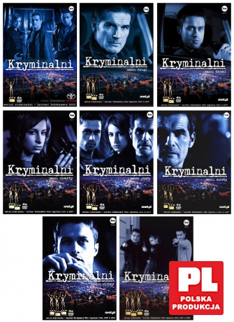 Kryminalni sezony 1-8 Pakiet [32DVD]