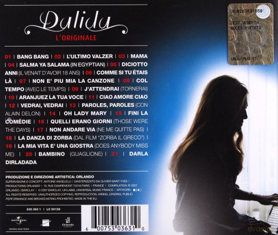 Dalida: Dalida l'originale [CD]