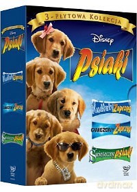 Psiaki: Świąteczne psiaki / Gwiezdny zaprzęg / Kudłaty zaprzęg (Disney) BOX [3DVD]