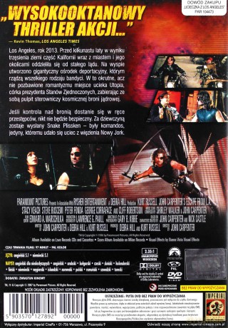 Ucieczka z Los Angeles [DVD]