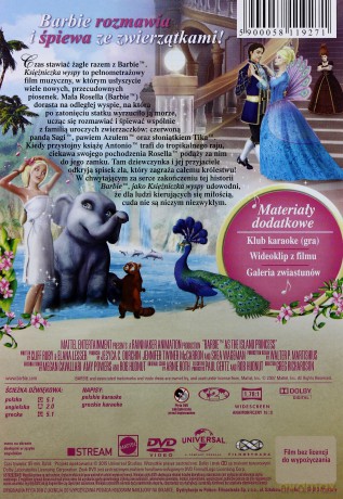 Barbie jako Księżniczka Wyspy [DVD]