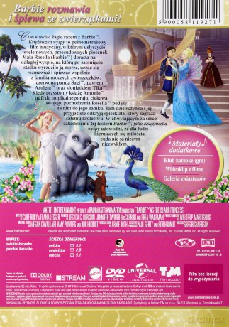 Barbie jako Księżniczka Wyspy [DVD]