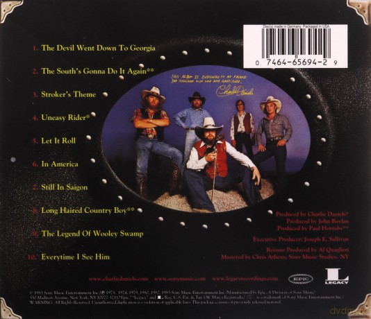 Charlie Daniels: Decade of Hits [CD]