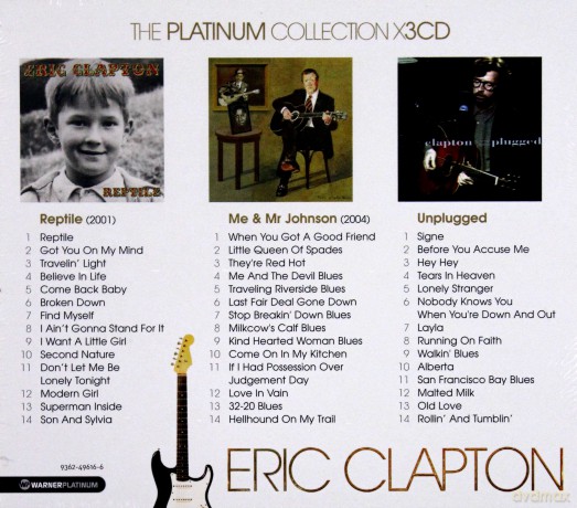 Eric Clapton: The Platinum Collection [3CD]