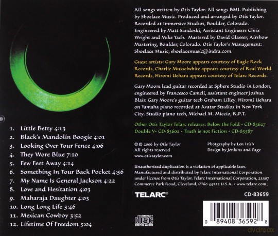 Otis Taylor: Definition of a Circle [CD]