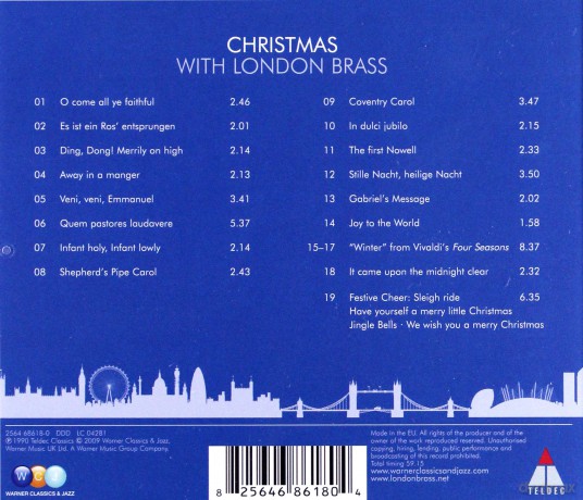 London Brass: Diverse Vari: Christmas With London Brass [CD]
